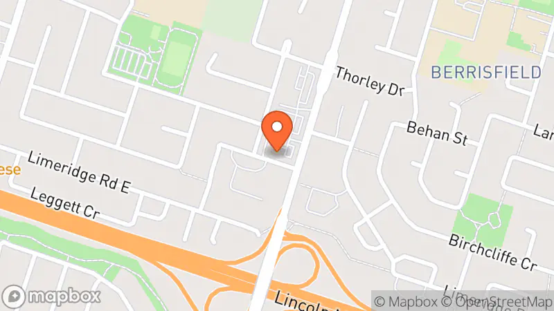 Map showing location of re-Source Thrift Shop