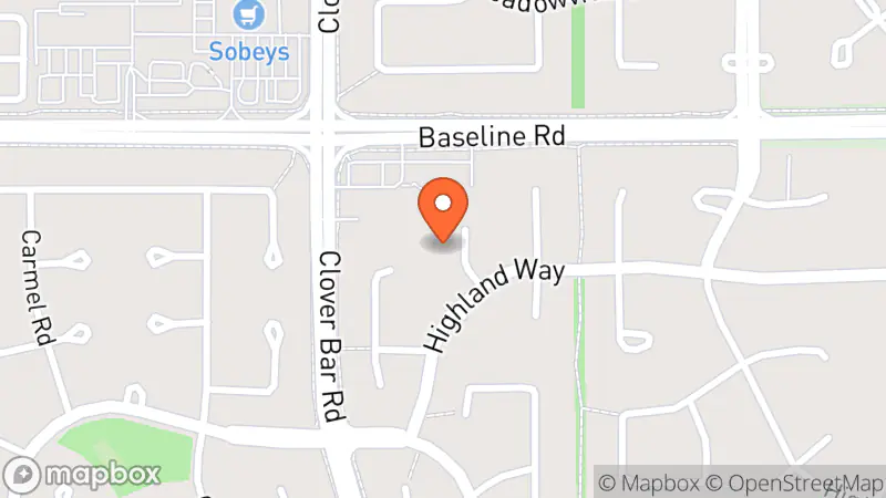 Map showing location of Re-Thread Boutique