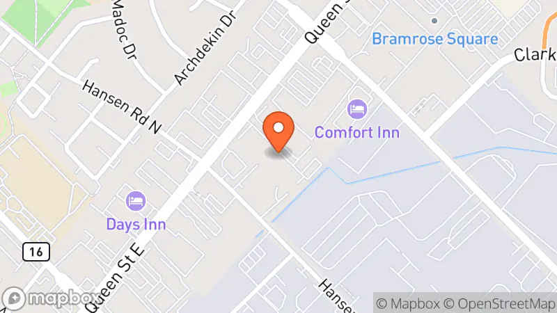 Map showing location of Regen Marketplace