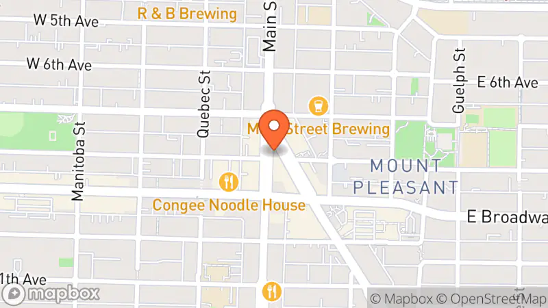 Map showing location of Revival