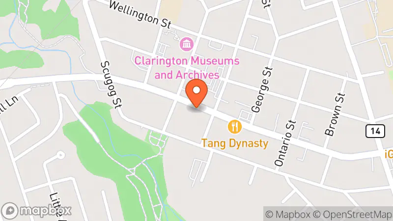 Map showing location of Rose and Jewel