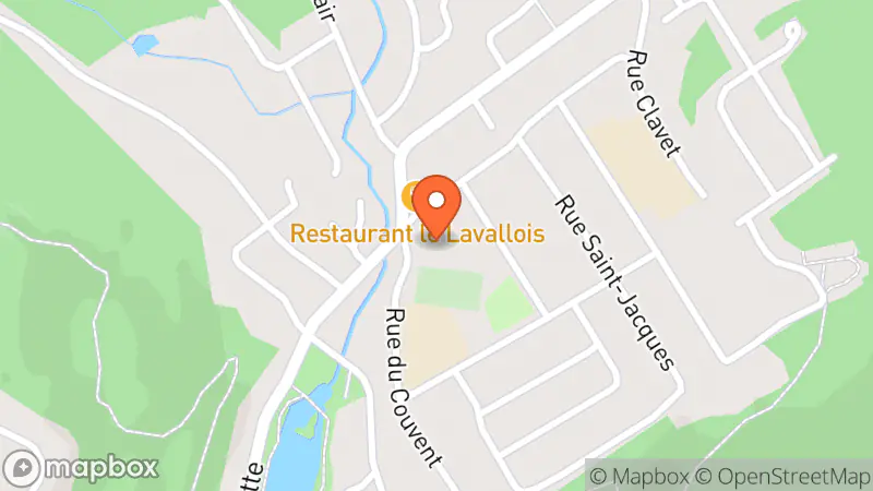 Map showing location of SBDL thrift store