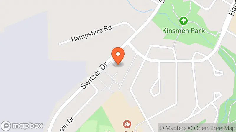 Map showing location of Second Chance Hinton