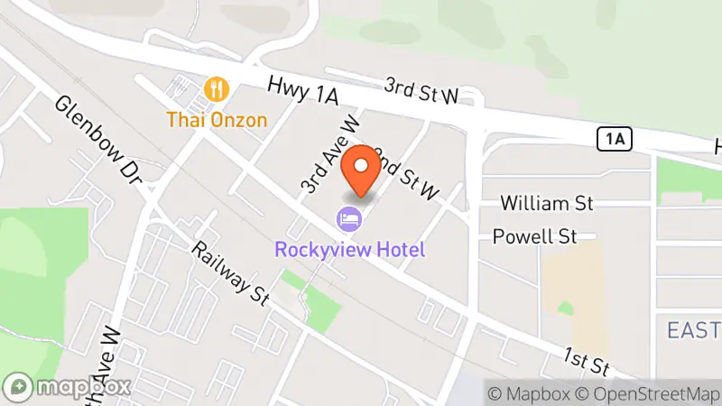 Map showing location of Shayna's Boutique