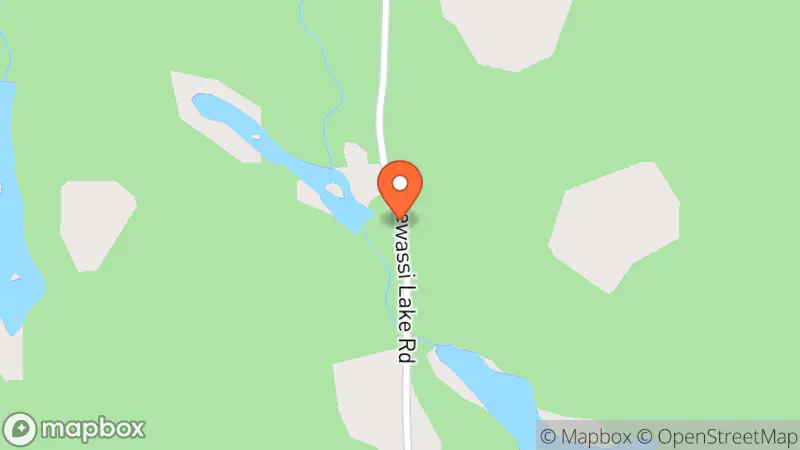 Map showing location of ShirRod Roadside