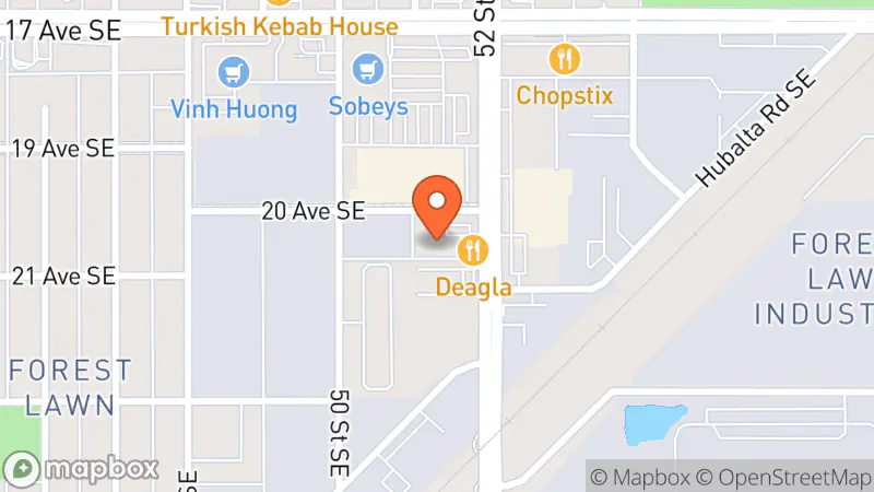 Map showing location of SM UKAY-UKAY (Calgary south east)