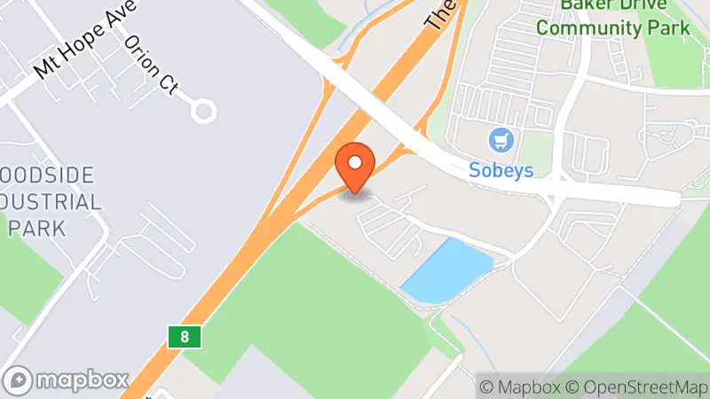 Map showing location of SmartClick Market Store