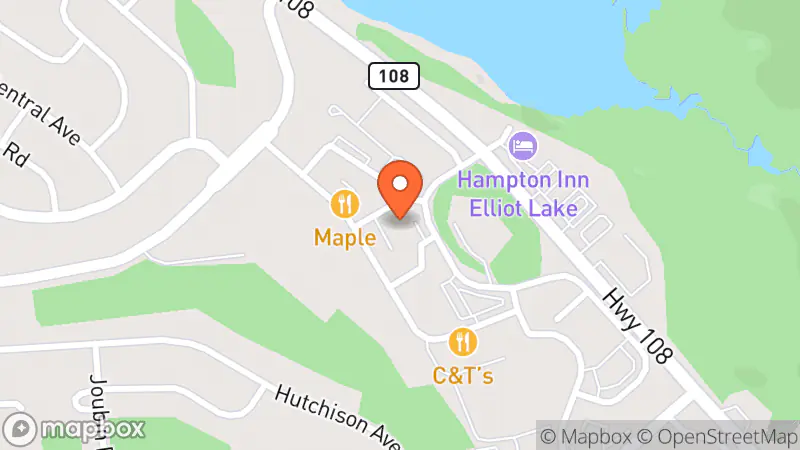 Map showing location of Society of St Vincent Paul Store