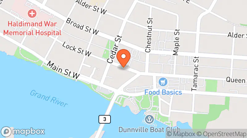 Map showing location of St Vincent de Paul Thrift Store