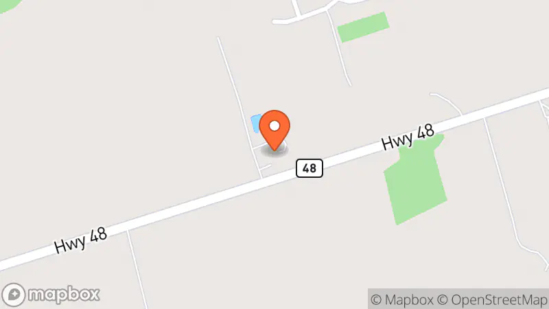 Map showing location of Stretch Thrift Outlet