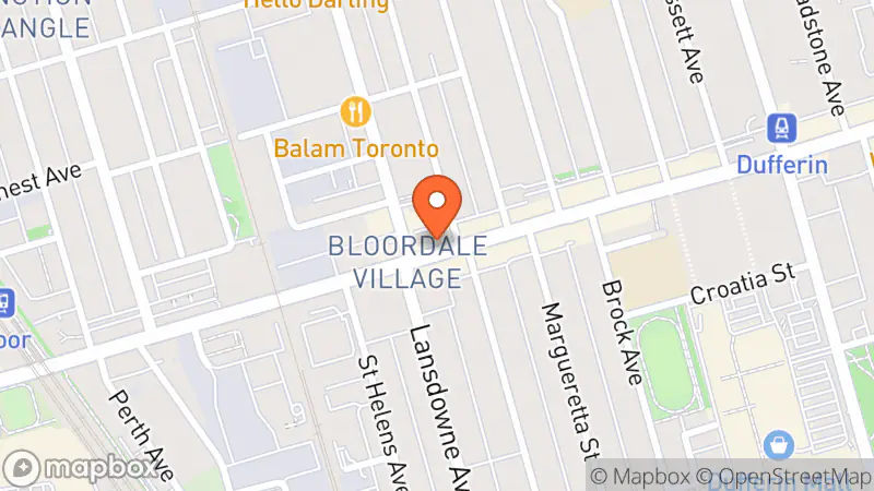 Map showing location of tara thrift