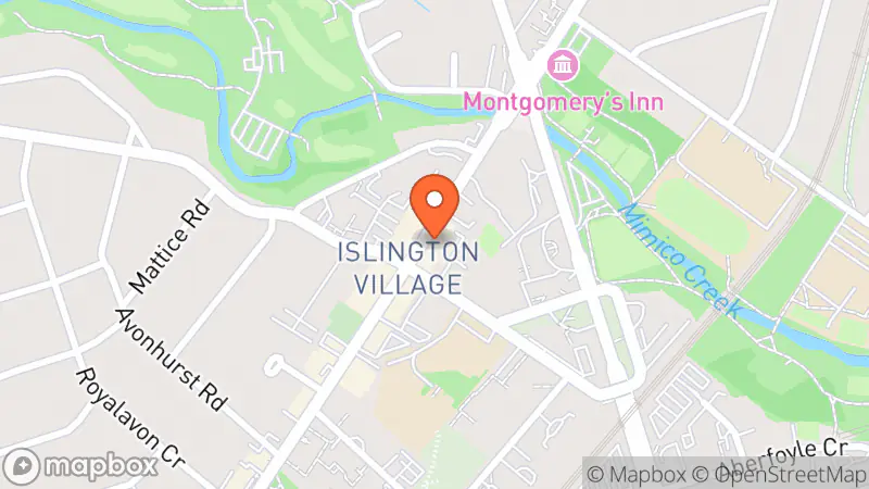 Map showing location of The Comeback