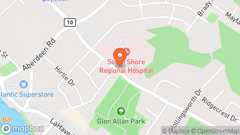 Map showing location of The Daisy