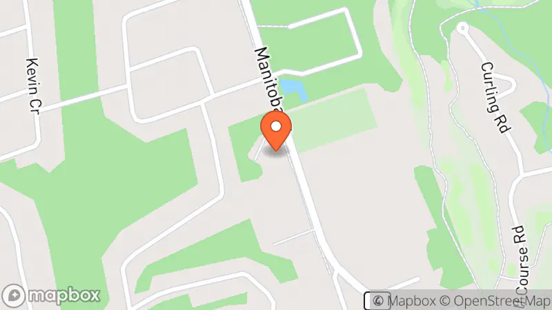 Map showing location of The Salvation Army Bracebridge Community Church