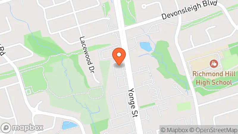 Map showing location of The Salvation Army Thrift Store