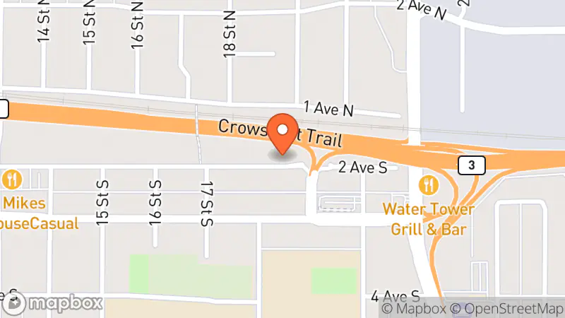 Map showing location of The Salvation Army Thrift Store