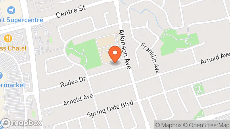 Map showing location of The Thornhill Ladies Clothing Gemach
