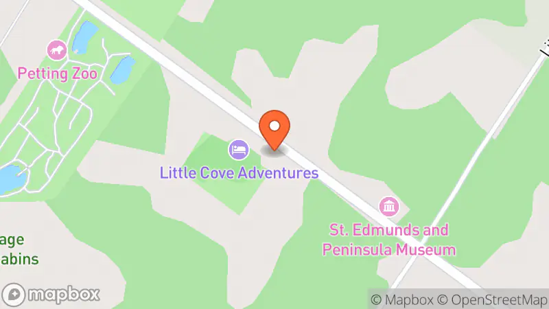 Map showing location of The Thrift Shop