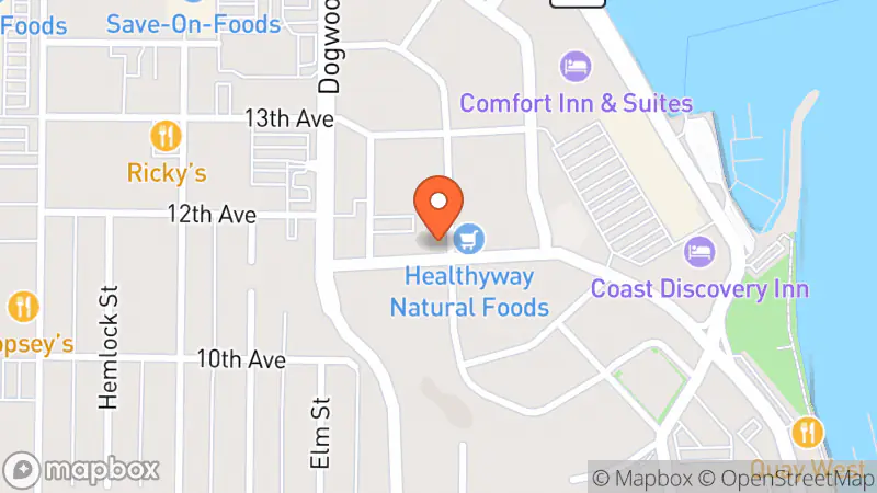 Map showing location of The Urbanary Home and Garden