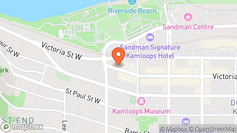 Map showing location of Thrift Seller Hospital