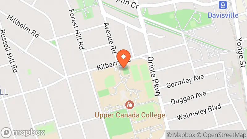 Map showing location of THRIFT STORE