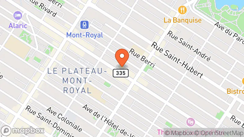 Map showing location of ThriftStop