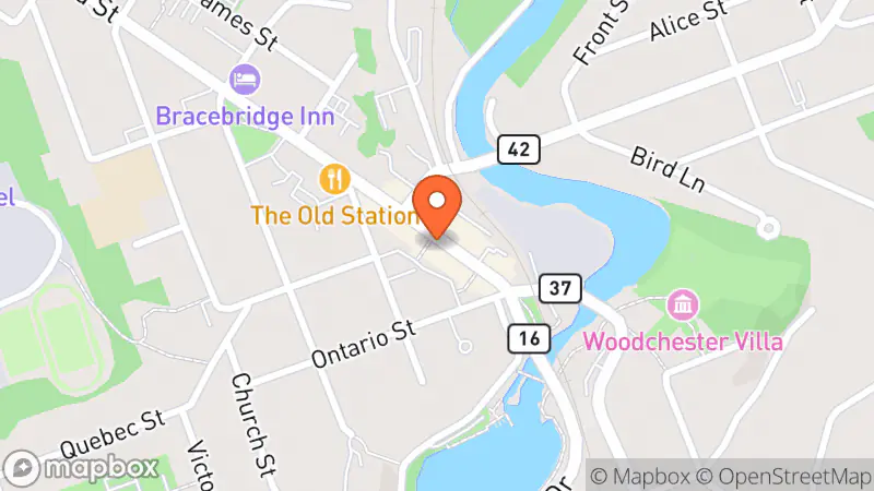 Map showing location of Totally thrift
