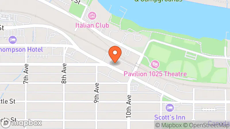 Map showing location of Value furniture