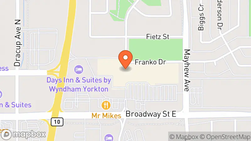 Map showing location of Value Village Community Donation Centre