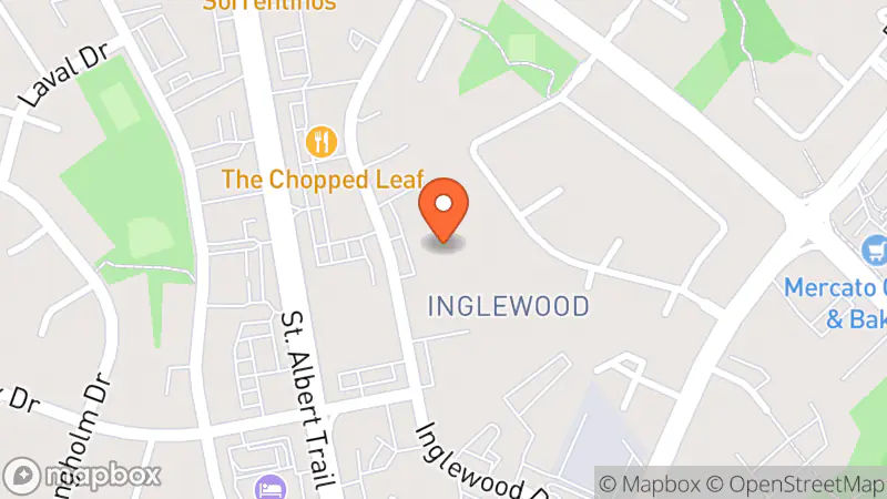 Map showing location of Value Village Community Donation Centre