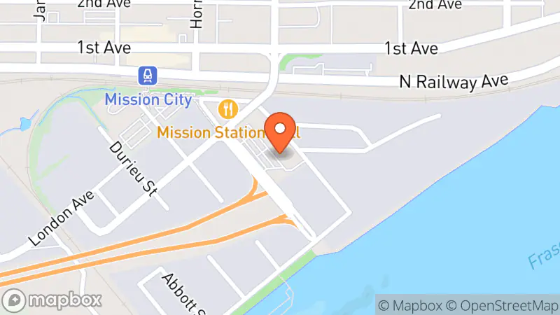 Map showing location of Value Village