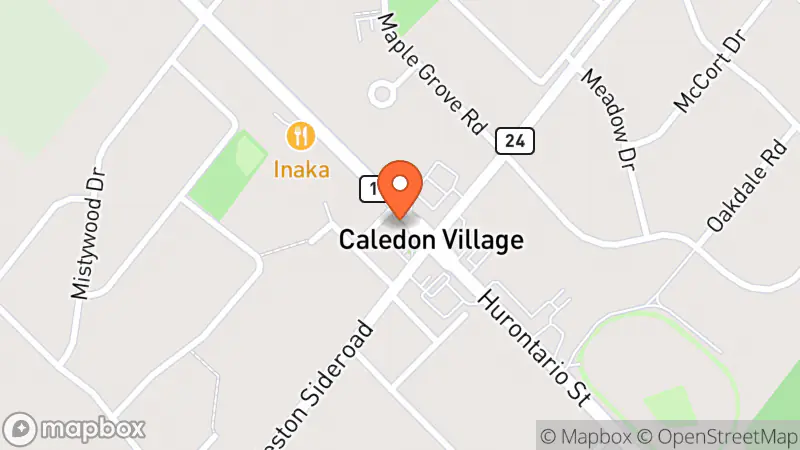 Map showing location of Victory Lap Emporium