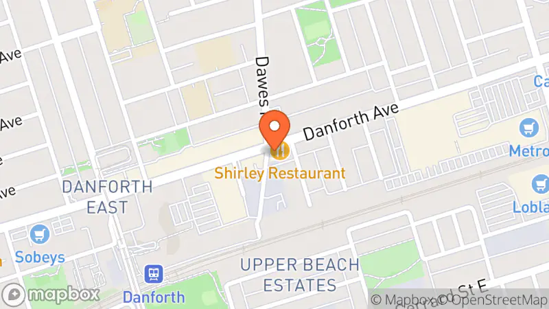 Map showing location of Vintage Depot