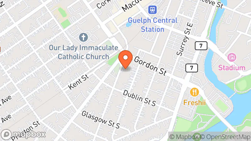 Map showing location of Vintage Instincts