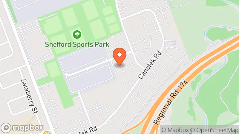 Map showing location of Vintage Pop-Up 613