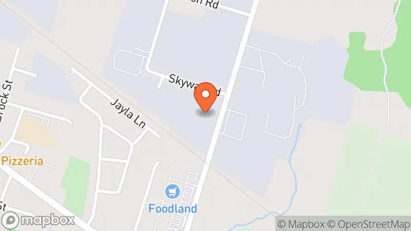 Map showing location of West Lincoln Community Care - Thrift Store
