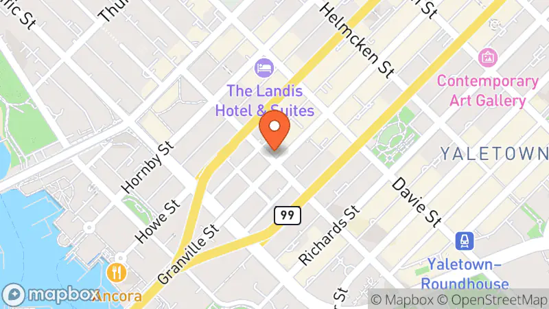 Map showing location of Wildlife Thrift Store