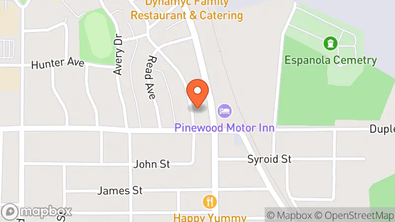 Map showing location of Xtra Cash